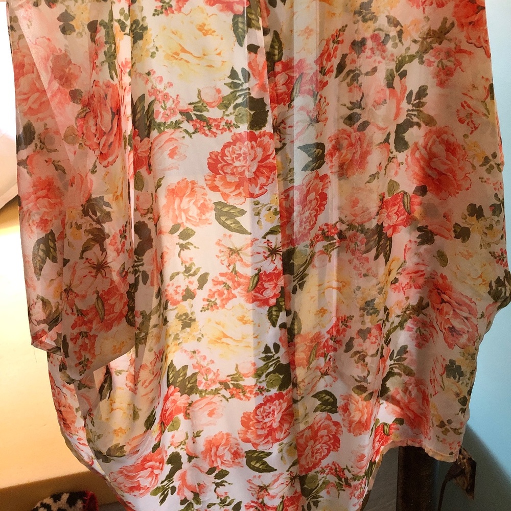 Flower kimono